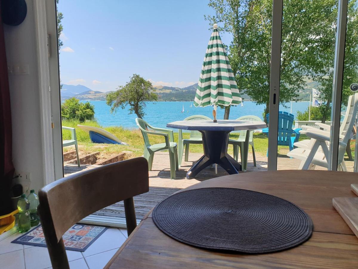 Rez De Plage-Canoe+Paddle-70M² Savines Exterior photo